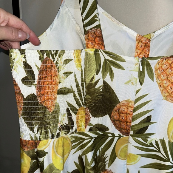 Lemon & Pineapple Sundress | by Belle Poque - Picture 4 of 4